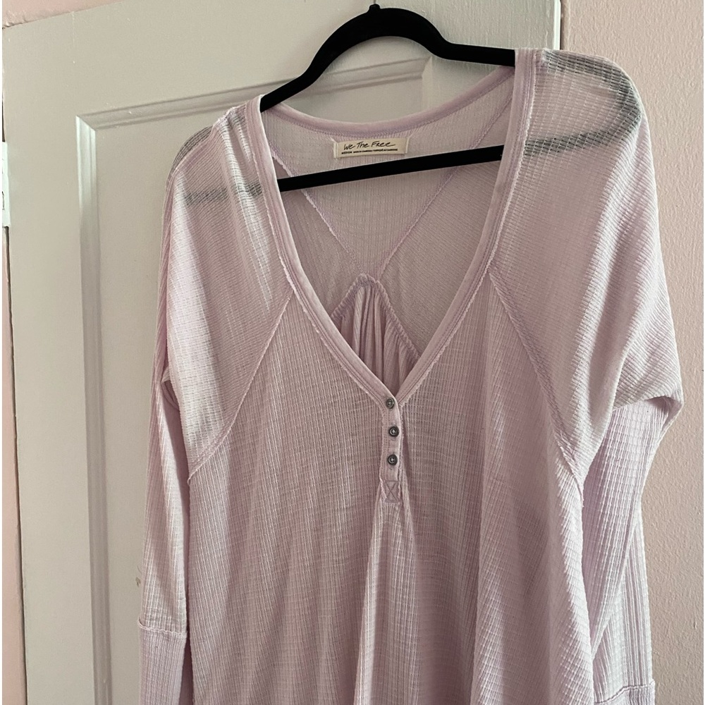 Free people we the free large lavander top